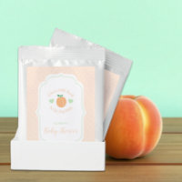 Sweet Peach Elegant Baby Shower