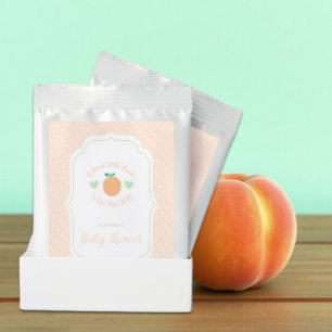 Sweet Peach Elegant Baby Shower Lemonade Drink Mix
