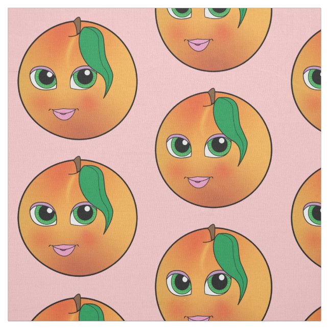 Sweet Peach Fabric (Swatch)