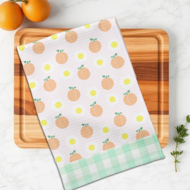 Sweet Peach Kitchen Towel (Creator Uploaded)