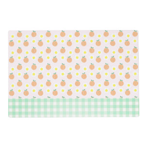 Sweet Peach Placemat
