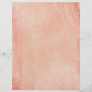 Sweet Peach Watercolor Grunge