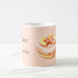 Sweet Peaches Donut Coffee Mug