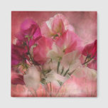 Sweet Peas Art Magnet