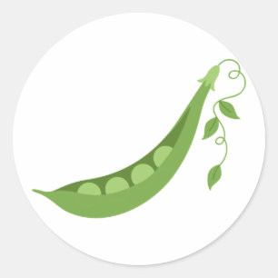 Sweet Peas Classic Round Sticker