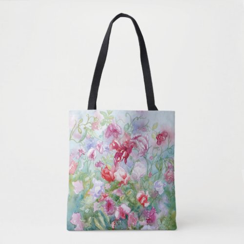 Sweet Peas III Tote