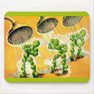 sweet peas taking showers mouse pad