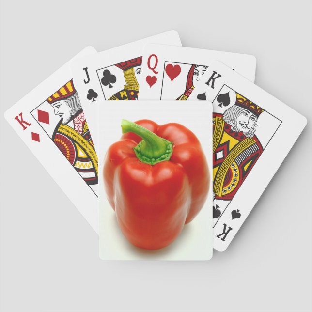 Sweet pepper poker cards (Back)