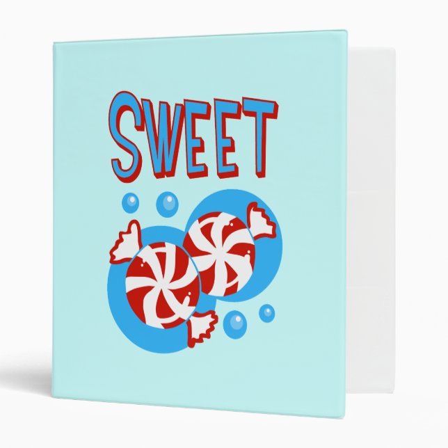 Sweet Peppermint Candy Binder (Front/Inside)