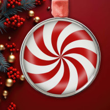 Sweet Peppermint Candy Ornament