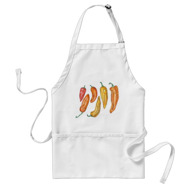Sweet Peppers Adult Apron (Front)