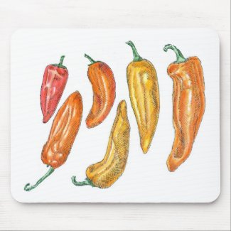 Sweet Peppers Mouse Pad