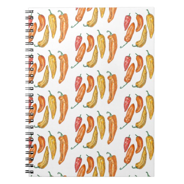 Sweet Peppers Notebook (Front)