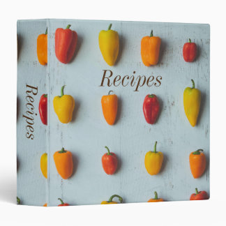 Sweet Peppers Recipe Binder