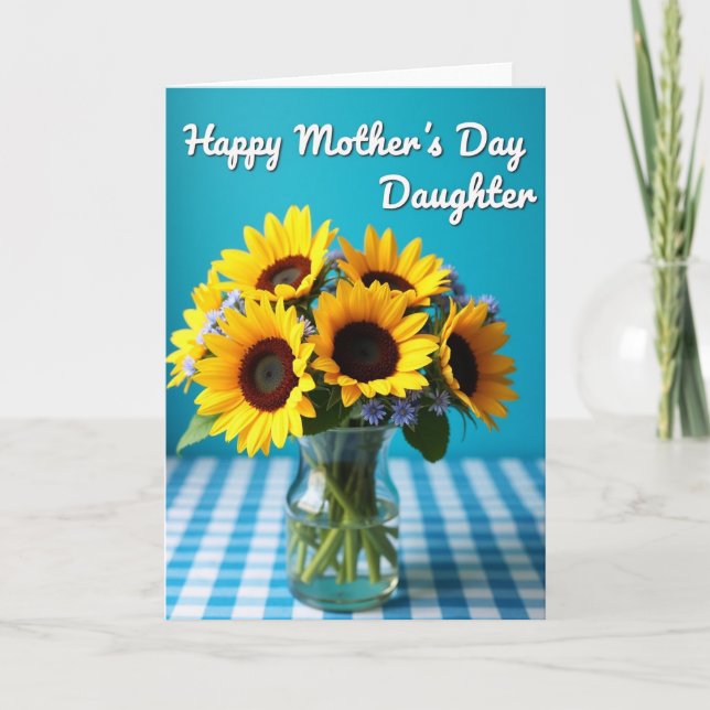 Sweet Periwinkle Mothers Day Card (Front)