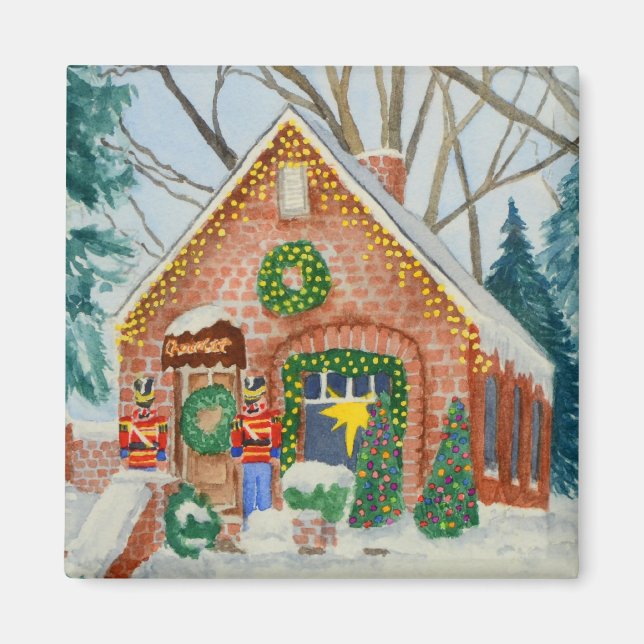 Sweet Pierre's Chocolate Shop Magnet (Front)