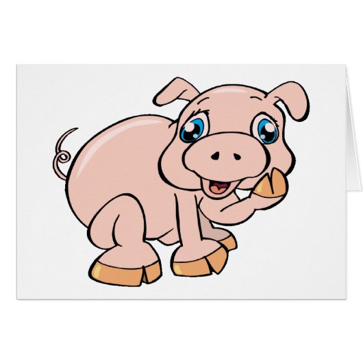 Sweet Piggy Cards (Front Horizontal)