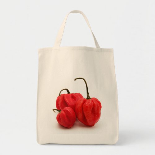 Sweet pimento peppers tote bag