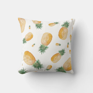 Sweet Pineapple 16x16 Throw Pillow