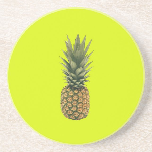 Sweet Pineapple Drink Coaster (Front)