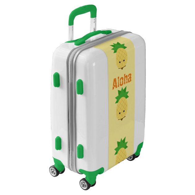 pineapple suitcase