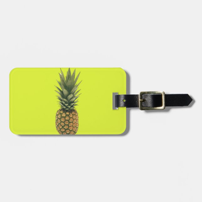 Sweet Pineapple Luggage Tag (Front Horizontal)
