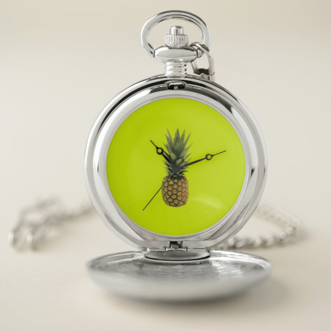 Sweet Pineapple Pocket Watch (Inside)