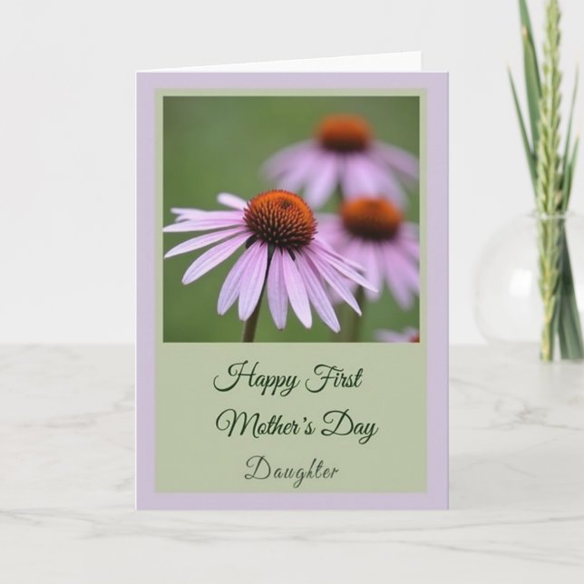 Sweet Pink Blossom Mothers Day Card (Front)