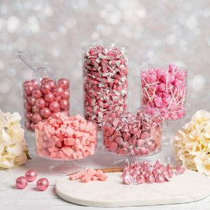 Sweet Pink Candy Buffet