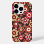 Sweet Pink Candy Daisies Flowers Girly Fun Casing Case-mate Iphone 14 Pro Case at Zazzle