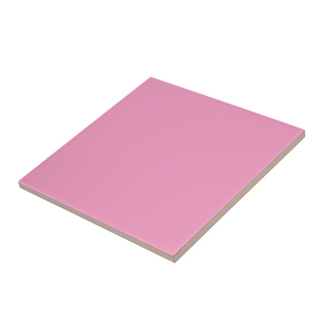 Sweet Pink Ceramic Tile (Side)