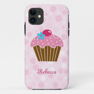 Sweet Pink Cupcake iPhone 11 Case