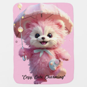 "Sweet Pink Dreams" Baby Blanket