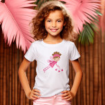 Sweet Pink Fairy T-Shirt<br><div class="desc">art by cocoa studio</div>
