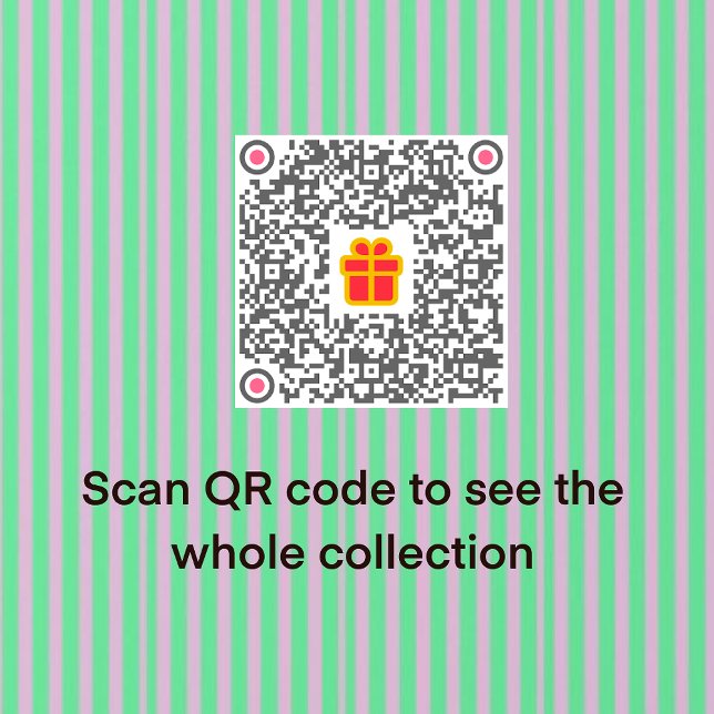 Sweet Pink Green Christmas Tree Personalized  Holiday Postcard (Creator Uploaded)