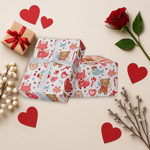 Sweet Pink Heart Teddy Valentine