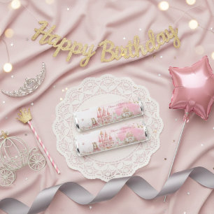 ​Sweet Pink Royal Princess Castle Birthday Treats Breath Savers® Mints