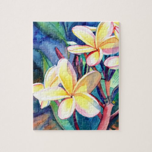 Sweet Plumeria 4 Jigsaw Puzzle