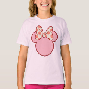 Sweet Polka Dot Bow Mouse Silhouette T-Shirt