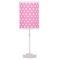 Sweet Polka Dot Table Lamp - Pink & White