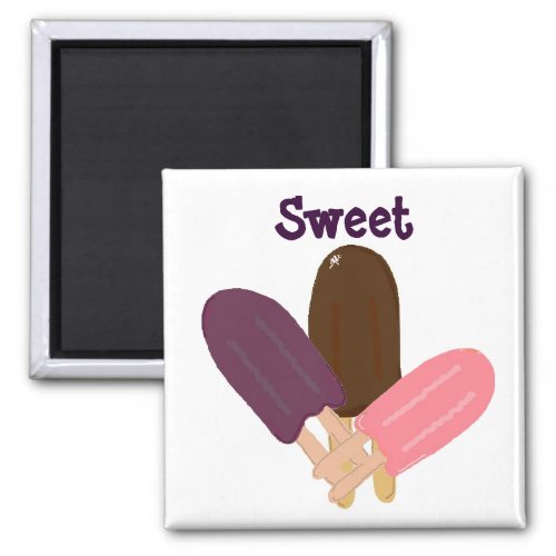 Sweet Popsicles Magnet