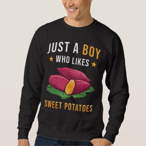 Sweet Potato Boy Sweatshirt