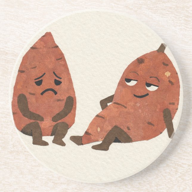 Sweet? Potato. Coaster (Front)
