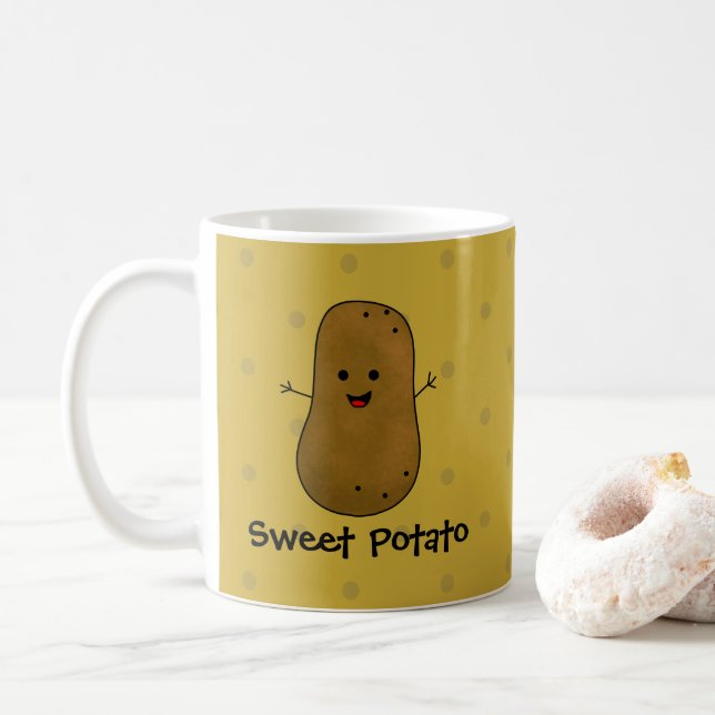 Sweet Potato Coffee Mug (With Donut)
