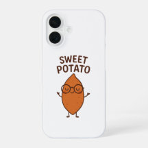 Sweet Potato Funny iPhone Case