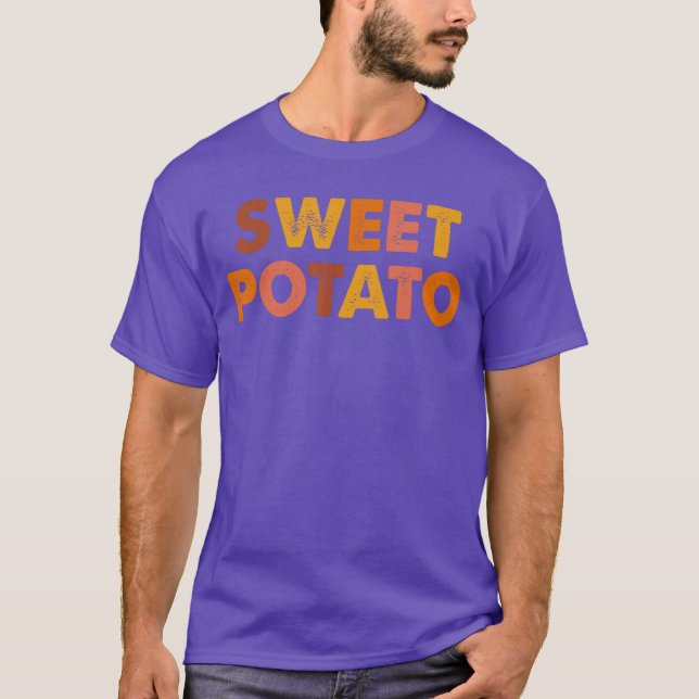 Sweet Potato Grouchy Potato T-Shirt (Front)