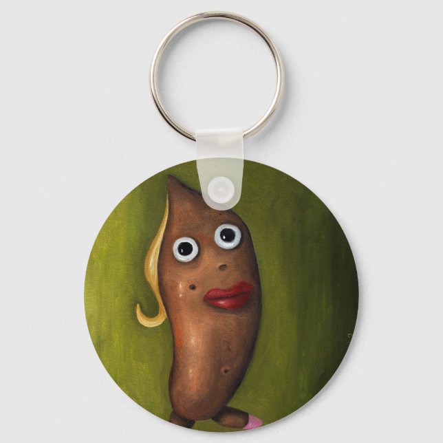 Sweet Potato Keychain (Front)