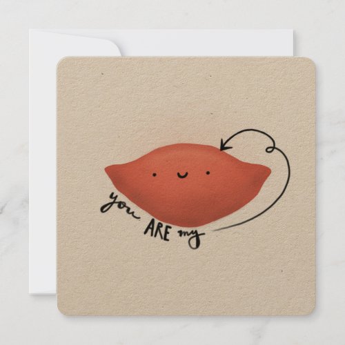 Sweet Potato Love Card