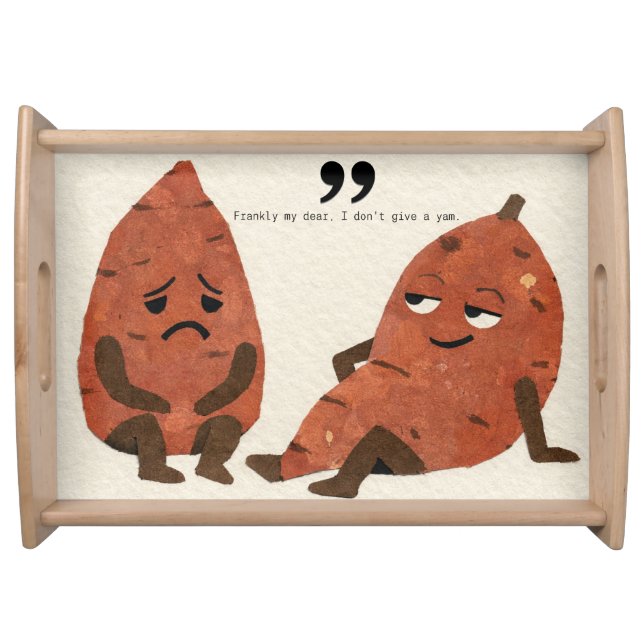 Sweet? Potato. Serving Tray (Front)
