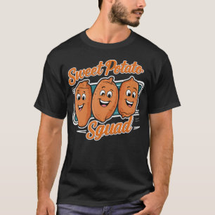 Sweet Potato Squad Sweet Potatoes Vegetable Swee T-Shirt